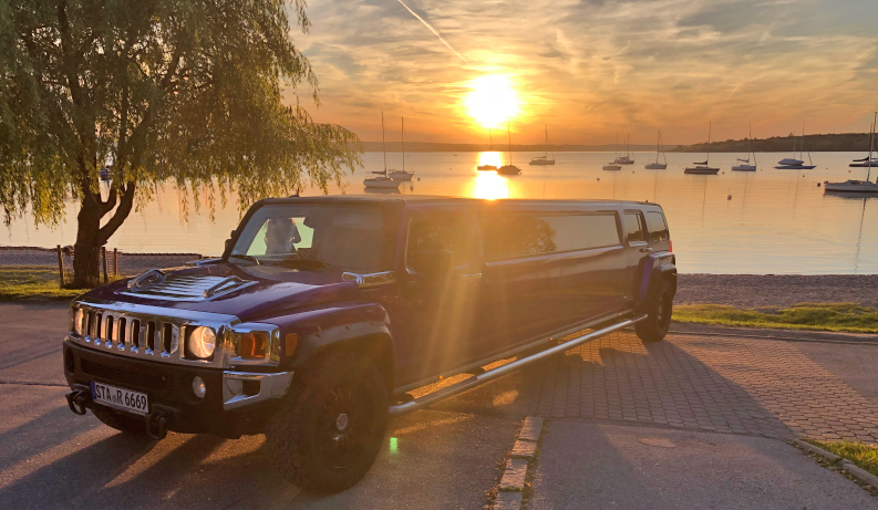 HUMMER H3 Stretchlimousine am Ammersee von JM Limousinen Oberland